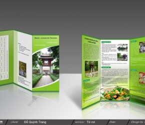 In folder | Thiết kế folder đẹp Nha Trang